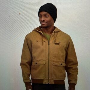 Patagonia Brown Hooded Field Jacket